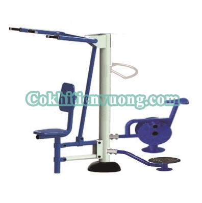 Dụng Cụ Thể Thao Ngoài Trời | Dụng cụ 3 trong 1: Kéo tay - Xe đạp - Xoay eo