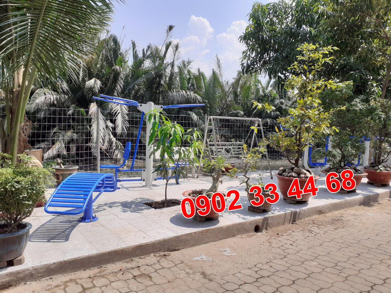 Nhóm Dụng Cụ Thể Thao Dùng Cho : Gia Đình - Khu Dân Cư - Nhà Văn Hóa - Khu Du Lịch - Công Viên ( Kích thước và Màu sơn tùy chọn )