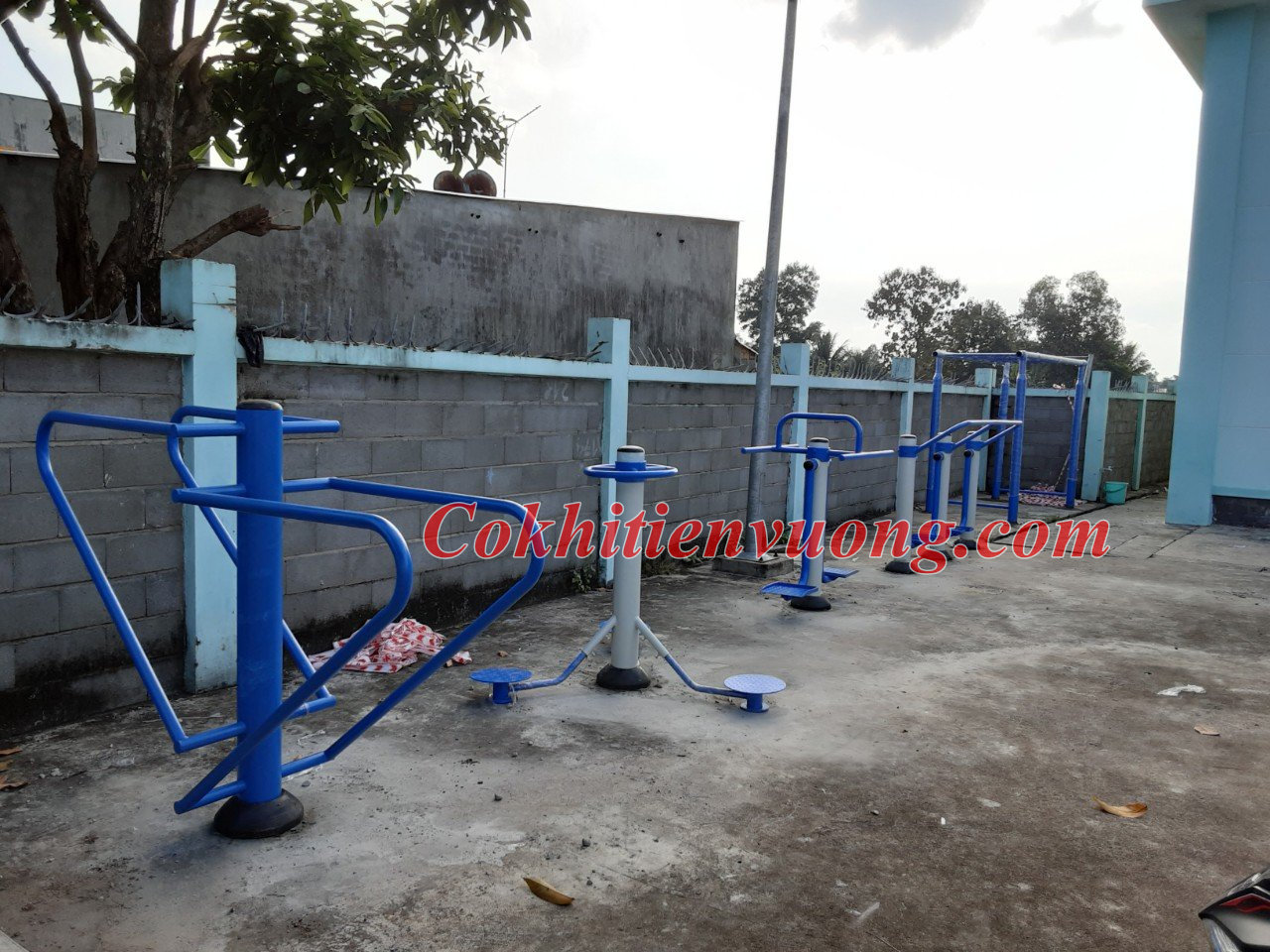 sản phẩm lắp tại khu phố