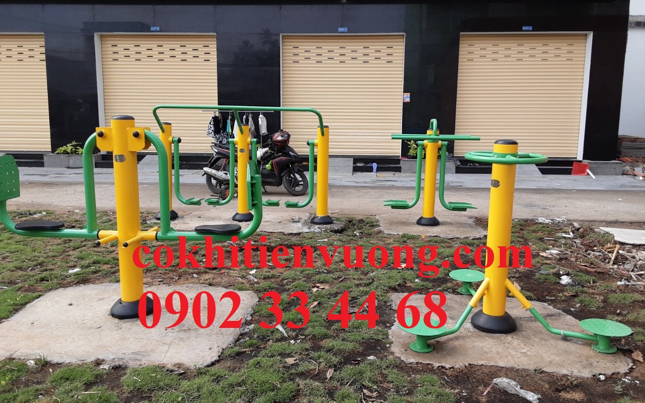 Thiết bị tập thể dục ở các khu dân cư 